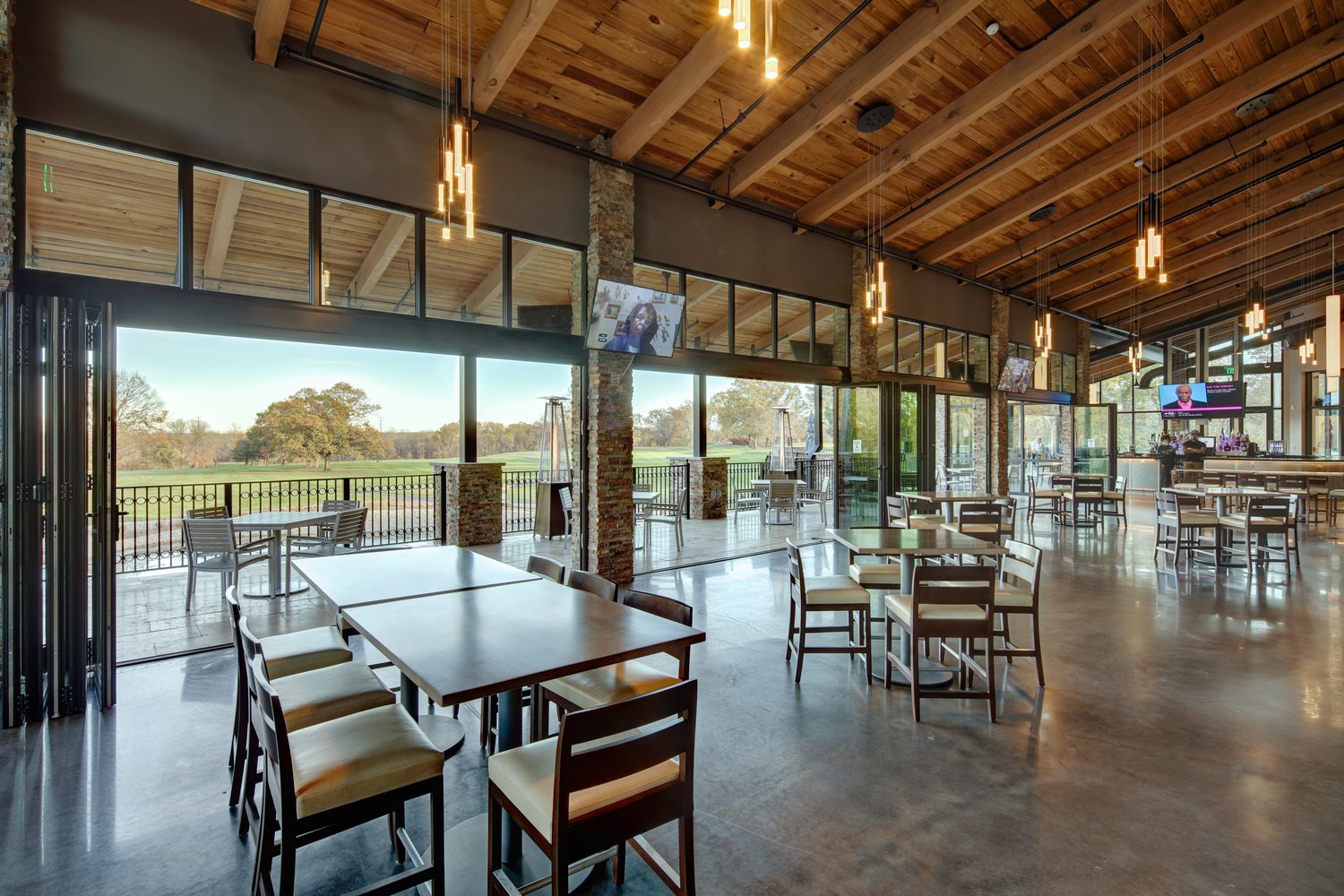 Ashbrook clubhouse dining room